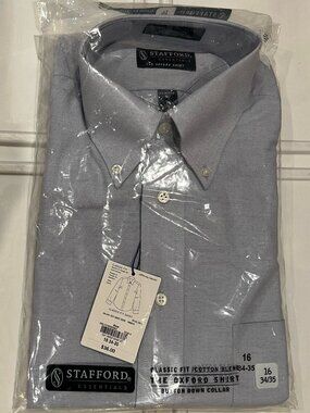 Oxford shirt from Stafford, Classic Fit MENS size 16-34/35